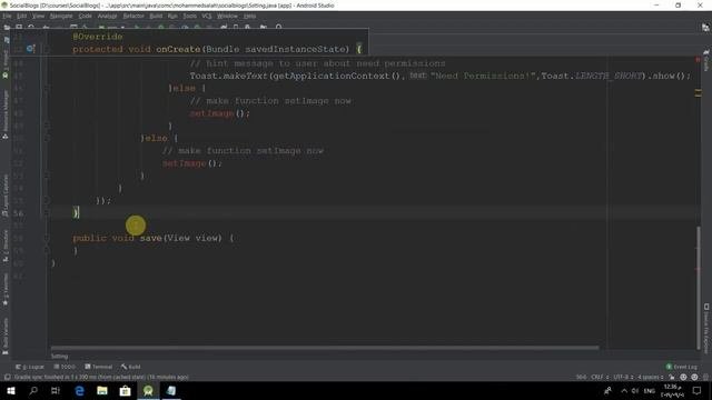 Social Blogs App Using Android Studio #part 7