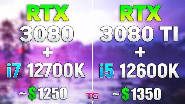 RTX 3080 + i7 12700K vs RTX 3080 Ti + i5 12600K - Which is Better to Choose?