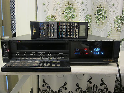 JVC HRS 5000 E Super VHS Hi-End Hi-Fi Стерео S-VHS видеомагнитофон PAL 220v -Япония-выпуск-1988-1989