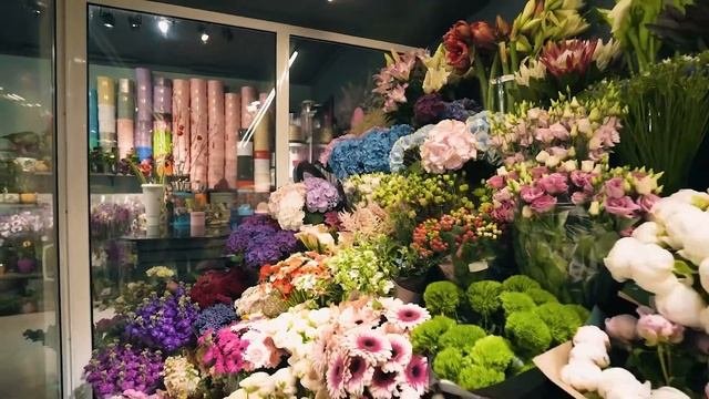 Реклама цветочного магазина