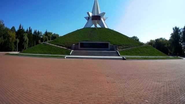 Небольшая прогулка в г Брянск. Съёмка на экшен камеру sjcam sj6 legend