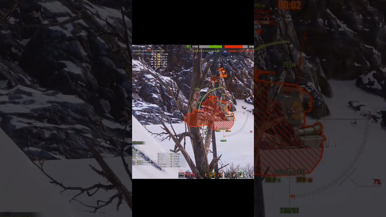 Бабаха раздала подарки Мир танков #shorts #wot #миртанков