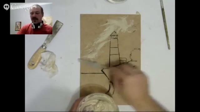мастер класс по объемной живописи А.  Жиляева