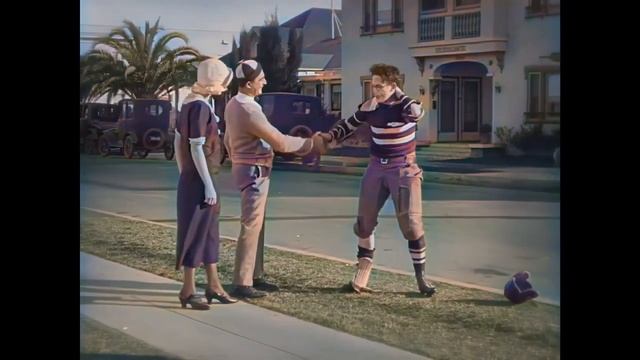 Harold LLoyd - The Freshman (4K,50 FPS, AI, Color) FULL MOVIE