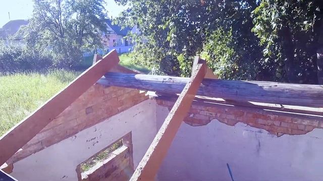 Как своими руками сделать крышу и накрыть её шифером! Из Столицы в Деревню!