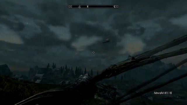The Elder Scrolls V: SKYRIM | Epic Dragon fight Fail in the end WTF?