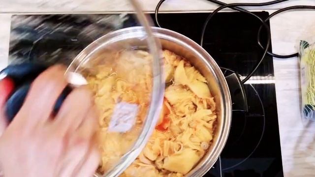 Етсіз оңай әрі тез кимчи сорпа || 김치국 КИМЧИ КУК