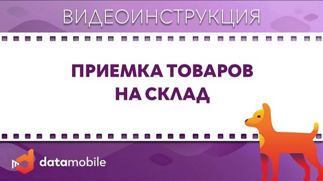 DataMobile 3: Приемка товаров на склад