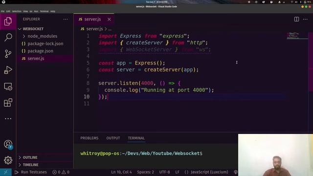 Skribble Project| Web Socket | Need of Web Socket | Example using native Web Socket