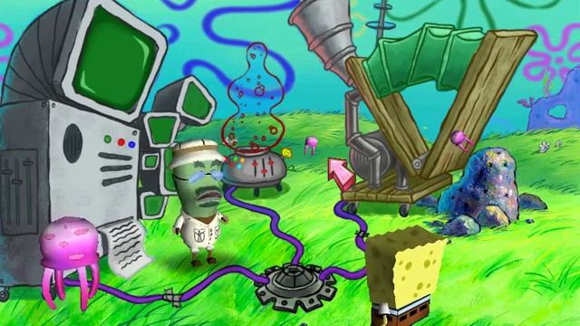 губка боб свет камера штаны 6 часть