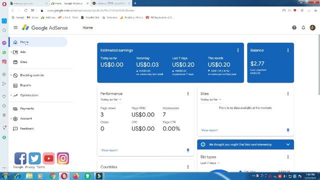 Adsense approval Only 5  post