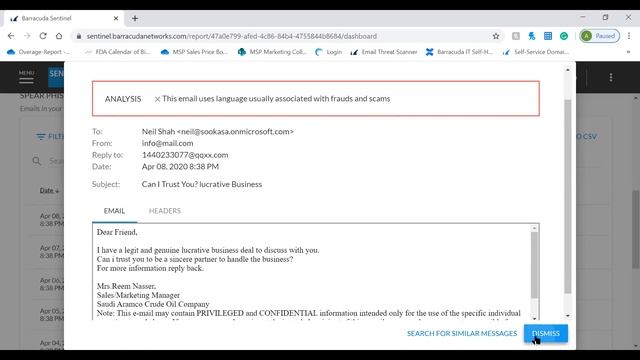 Getting Started with the Email Threat Scanner for Office 365