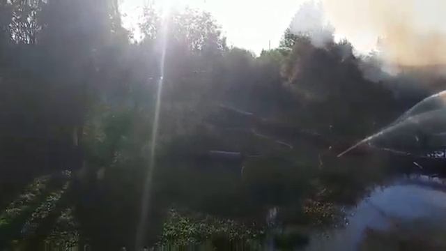 Пожар в банном комплексе