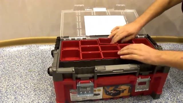 Ящик для инструмента.Keter Cantilever Tool Box 22".Keter.Сделай мебель