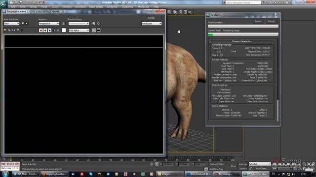 30 урок - Продвинутый моделинг в 3dsMax и Mudbox (Динозавр)
