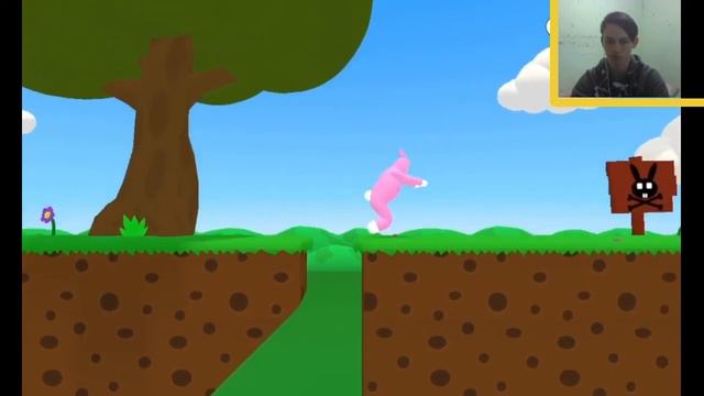 super bunny man конец 1 локацый? (когда 2 игрок?)