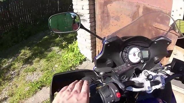 установка защиты рук на Suzuki GSX650F1250F