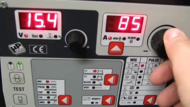 Telwin Inverpulse 320 Mig - Tig - Mma - Mô Phỏng Hàn Mig