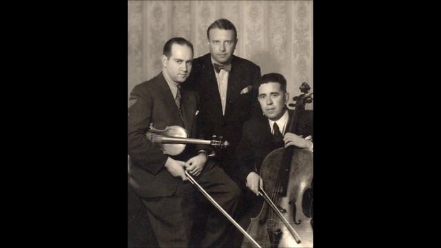 Taneyev - Piano Trio - Oistrakh / Knushevitsky / Oborin