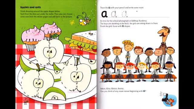 A (Буквы и звуки Usborne)