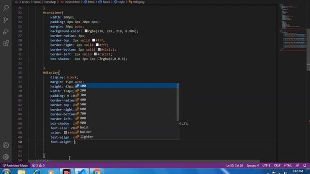 How to creat calculater Using HTML & CSS with Fesi Creator