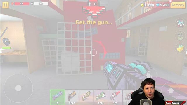Pixel Gun 3D Campaign Playthrough Pt #1 - All Stars at Hard - PG3D