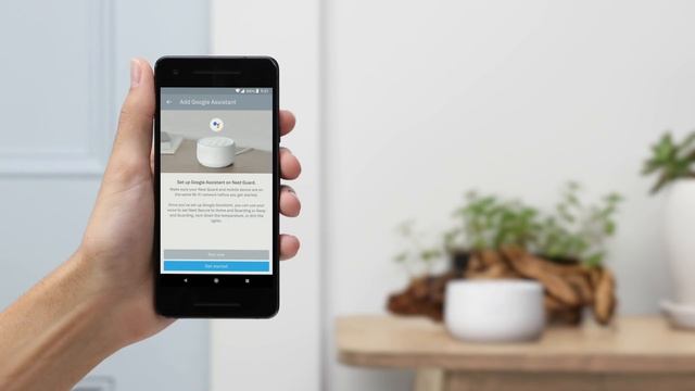 Setting up Google Assistant to work on Nest Guard