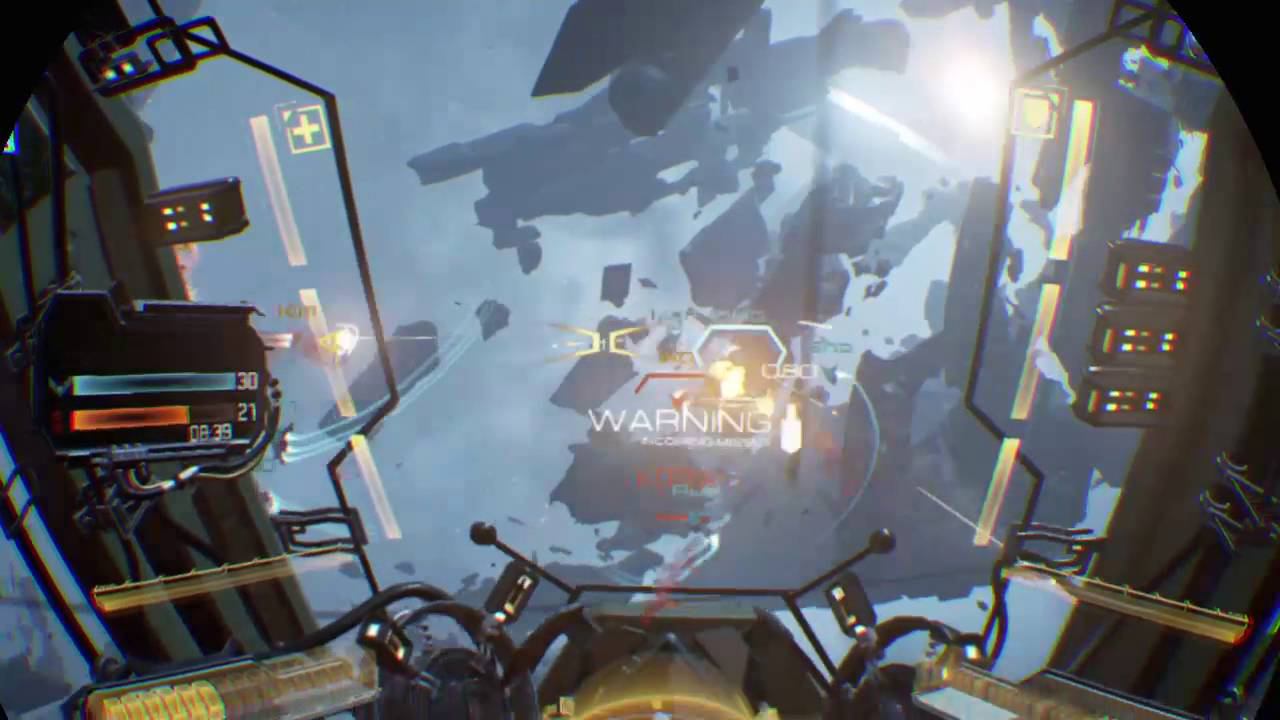 PSVR - EVE: Valkyrie - первый день, Heavy