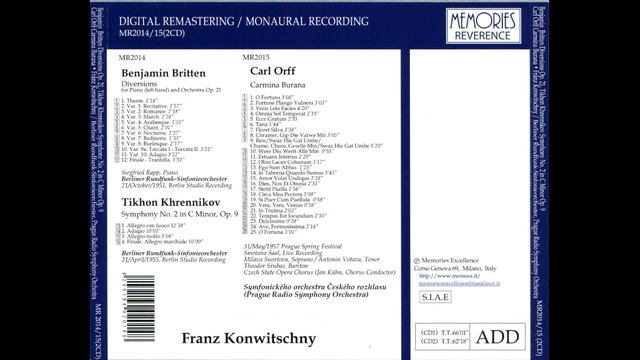 Khrennikov - Symphony No.2 (Berlin RSO - Konwitschny)