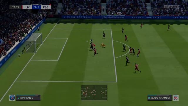 FIFA 20 Coop Boyle bir gol yok.