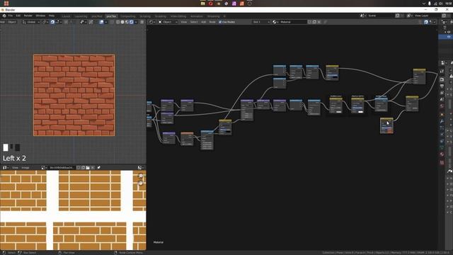 Procedural Bricks with Blender 2.9 - Blender Shader Node Tutorial