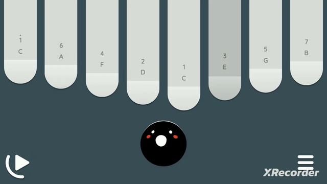 Hooked on a Feeling - 8 key kalimba /TABS in description