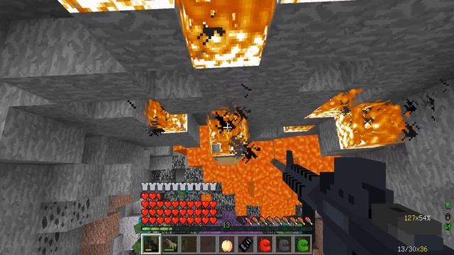 КРУТОЙ ЗАМЕС В ШАХТЕ #20 ДИНОЗАВРЫ ПРОТИВ ЗОМБИАПОКАЛИПСИС В МАЙНКРАФТ