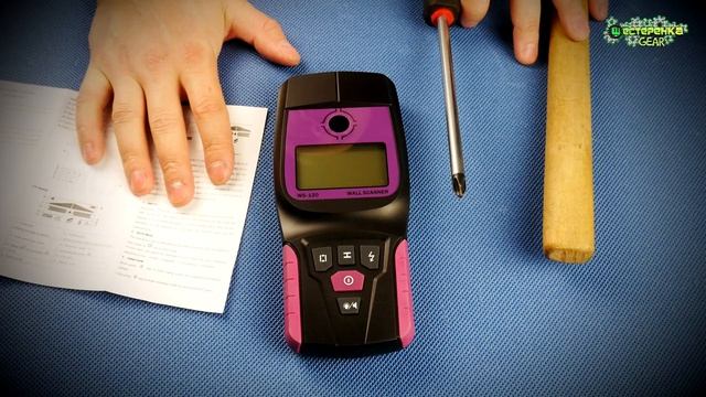 Детектор проводки металла и дерева NICETYMETER WS 120 Wall Scanner