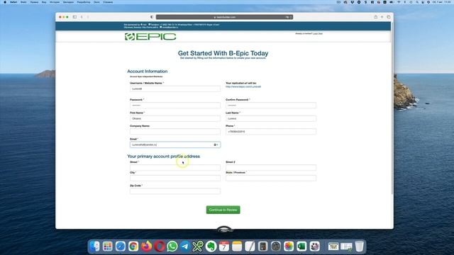Бесплатная регистрация в Bepic!