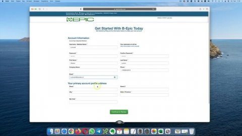 Бесплатная регистрация в Bepic!