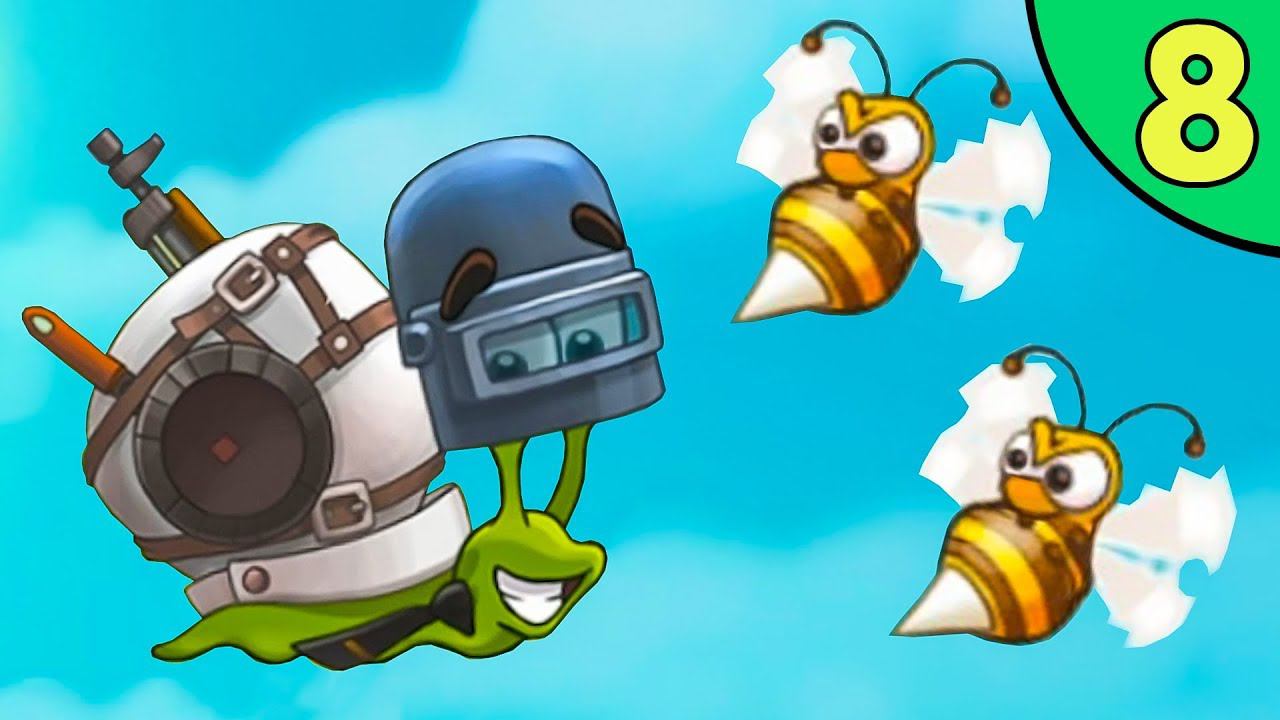 Несносный УЛИТКА БОБ 3. Серия 8. Забавная игра Snail Bob 3 от Игрули TV