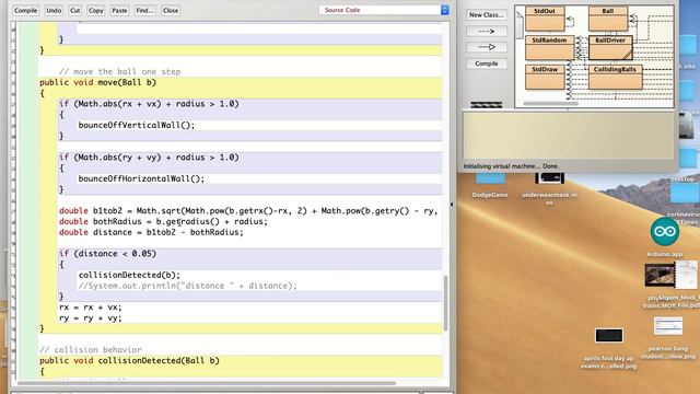 Player and CollidingBalls Integration (1 of 2)