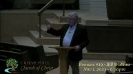 Romans #19 - Bill Watkins - Nov 1, 2023 - 6:30pm
