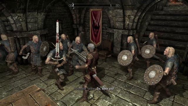 Stormcloaks Attack General Tullius and Regret It