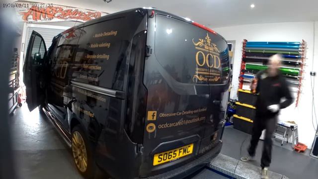 Ford Transit Custom light tint