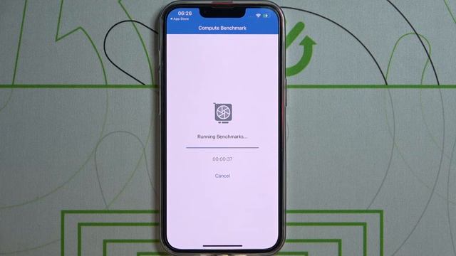 Игровой тест производитльности iPhone 13 в geekbench 5 gpu