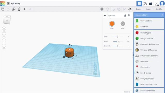 TinkerCad 3D Modeling Basics
