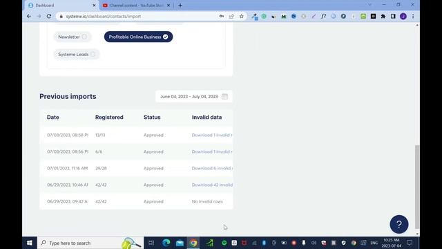 [UPDATE] How to Import Email Contacts List to Systeme.io 2023