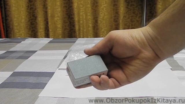 Камень для очистки точильного камня. Распаковка покупок из Китая 2016.