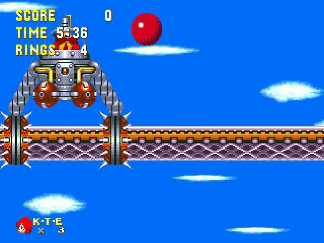 Sonic 3 & Knuckles Хак (Босс FBZ2 Для Наклза)