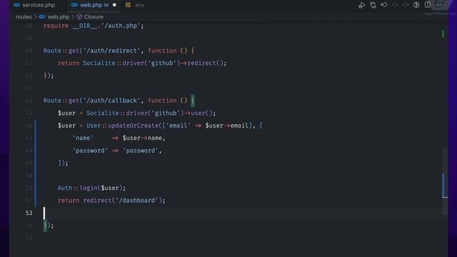 Laravel 10 full course for beginner -  login with GitHub part 2