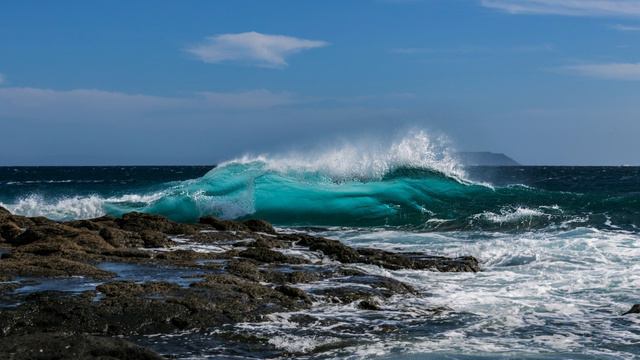 30 минут Расслабляющих Океанских Волн – Качественный Звук – Без Музыки