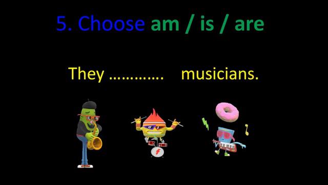 Am is are. English grammar test with answers. Practise using am/is/are to improve your skills