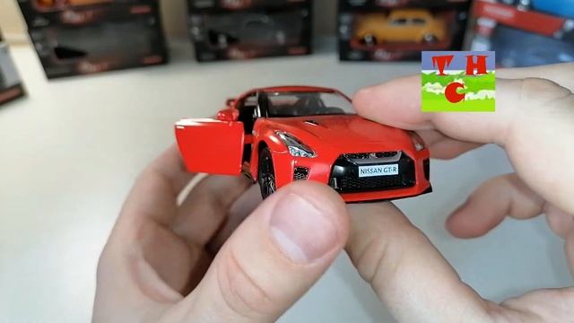 Обзор Nissan GTR!Модельки!